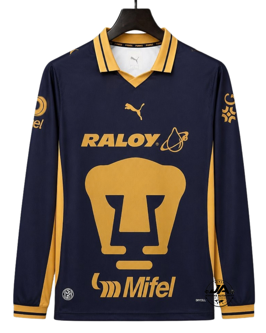 26/27 Pumas Home Long Sleeve Jersey - Fan Version