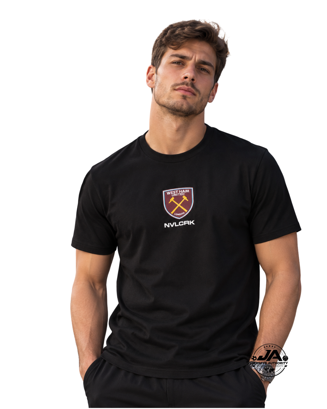 26/27 West Ham United Crest Black Jersey- Fan version
