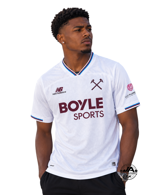 26/27 West Ham United Away White Jersey - Fan Version