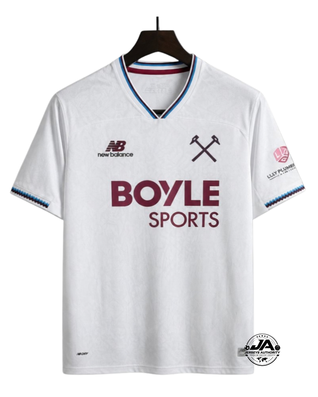 26/27 West Ham United Away White Jersey - Fan Version