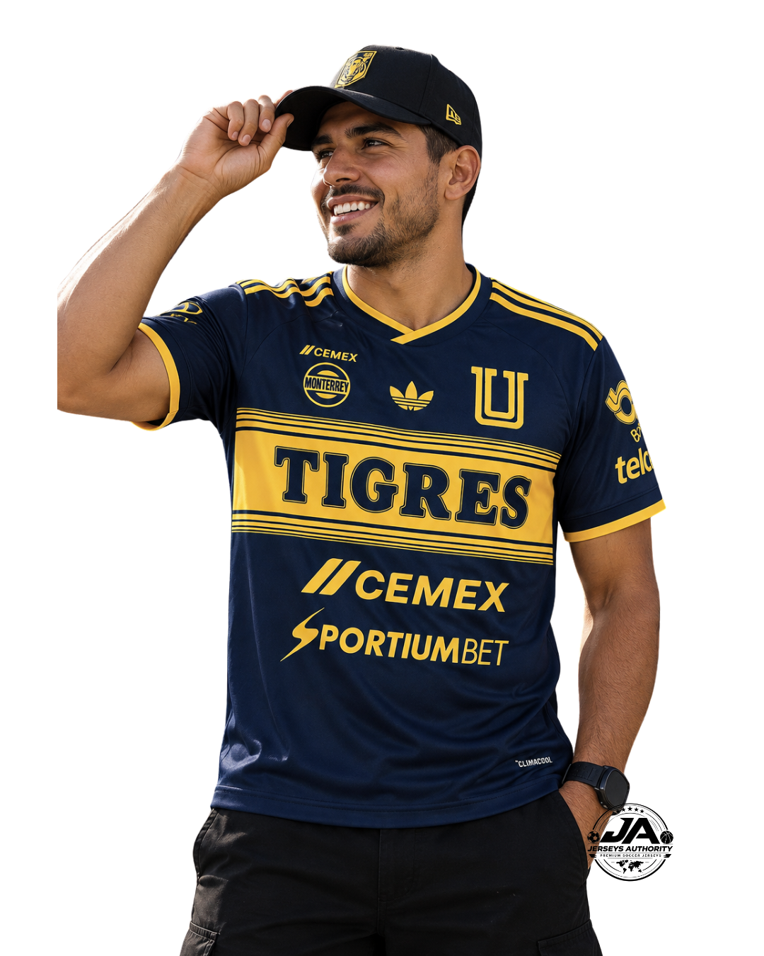 26/27 Tigres Away Jersey Full Sponsors - Fan version