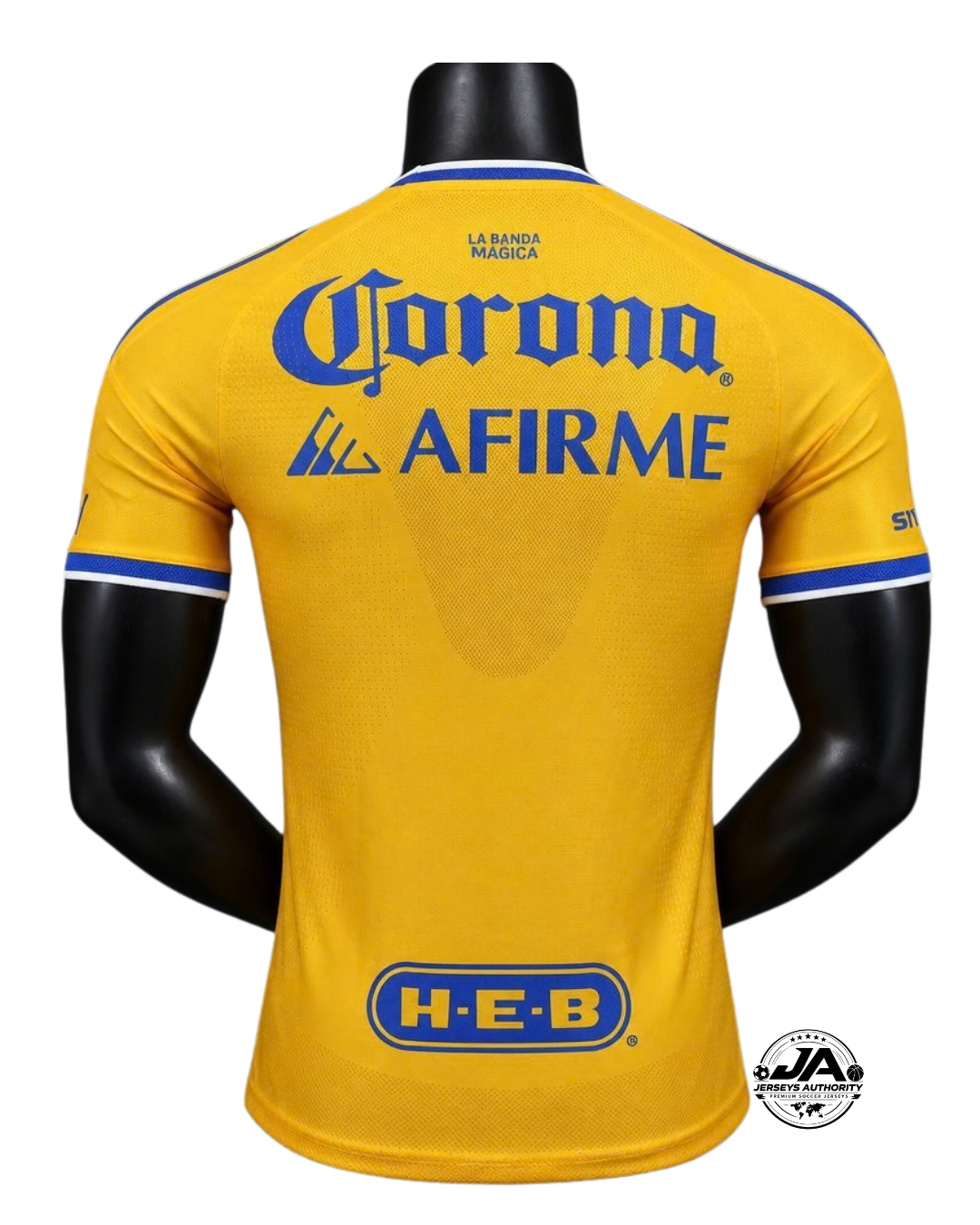 26/27 Tigres Home Player Jersey Full Sponsors - Slim Fit