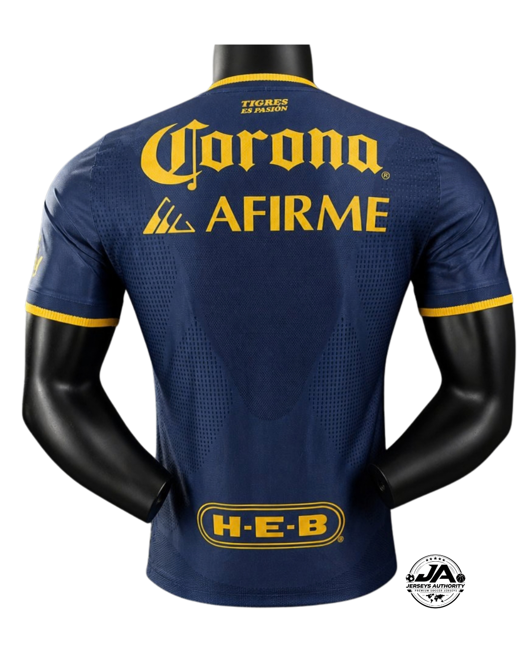 26/27 Tigres Away Player Jersey Full Sponsors - Slim Fit