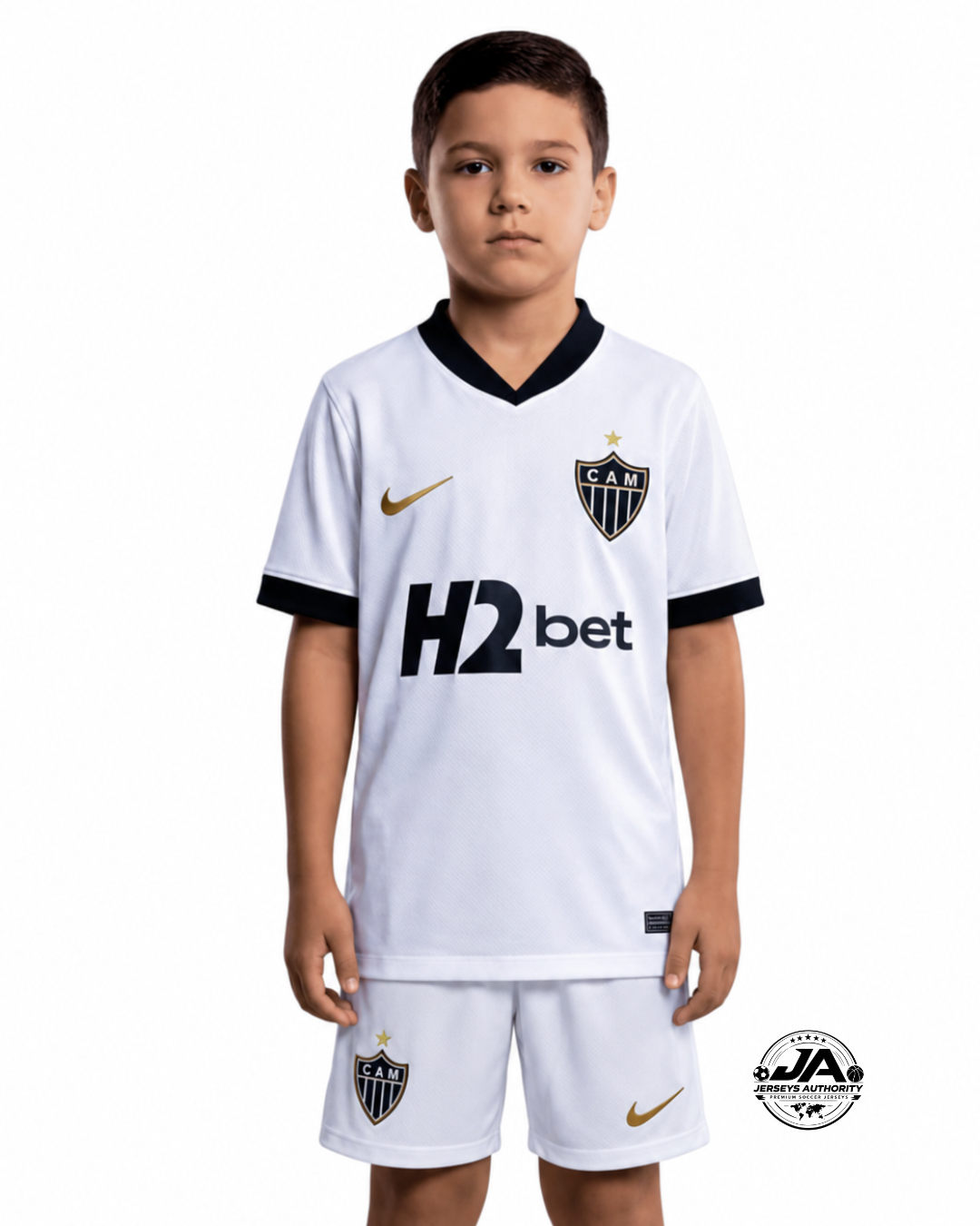Conjunto Infantil Atlético Mineiro 2026/27 Segundo Uniforme para Niños