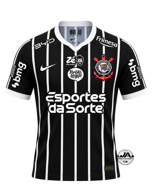 Camisa Corinthians I 2026/27 Home Full Sponsor Player Jersey - Slim Fit