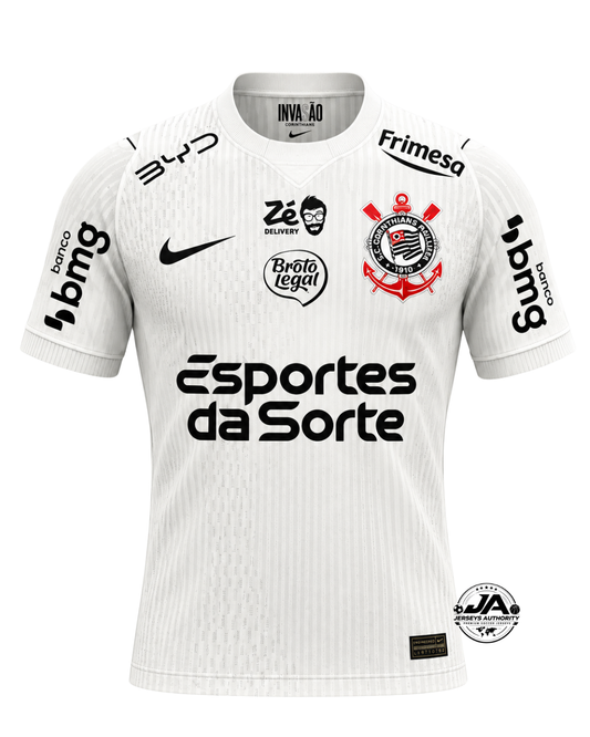 Camiseta Corinthians II 2026/27 Visitante Jugador [Corte Ajustado] - Fan