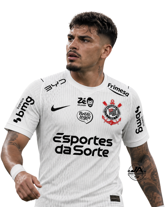 Camisa Corinthians II 2026/27 Home Full Sponsor Player Jersey - Slim Fit