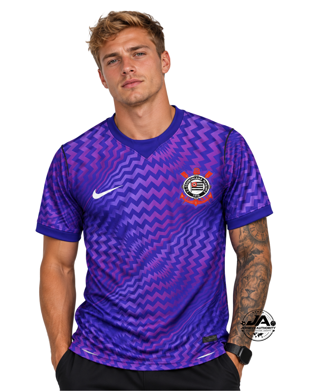 26/27 Corinthians Goalkeeper Purple Jersey - Fan Version