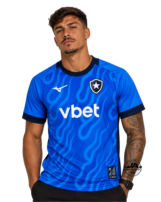 2026 Botafogo Goalkeeper 2 Blue Jersey - Fan Version