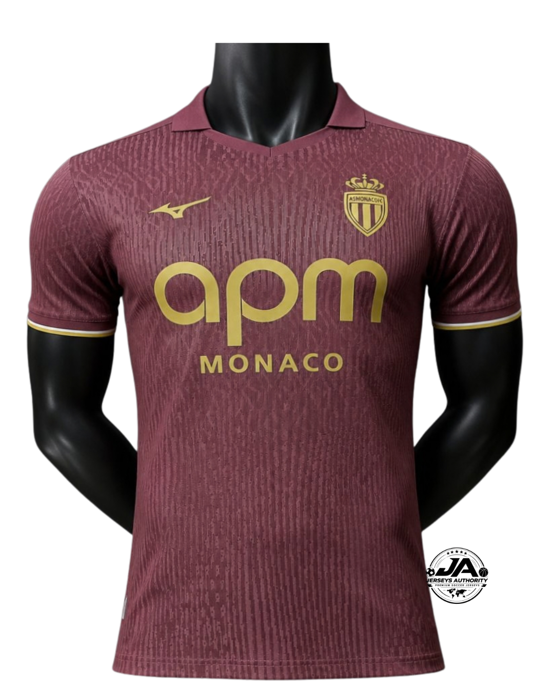 26/27 AS Monaco Away Player Jersey - Slim Fit