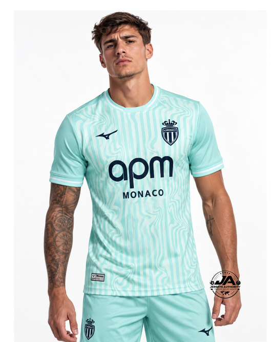 26/27 AS Monaco Third Player Jersey - Slim Fit