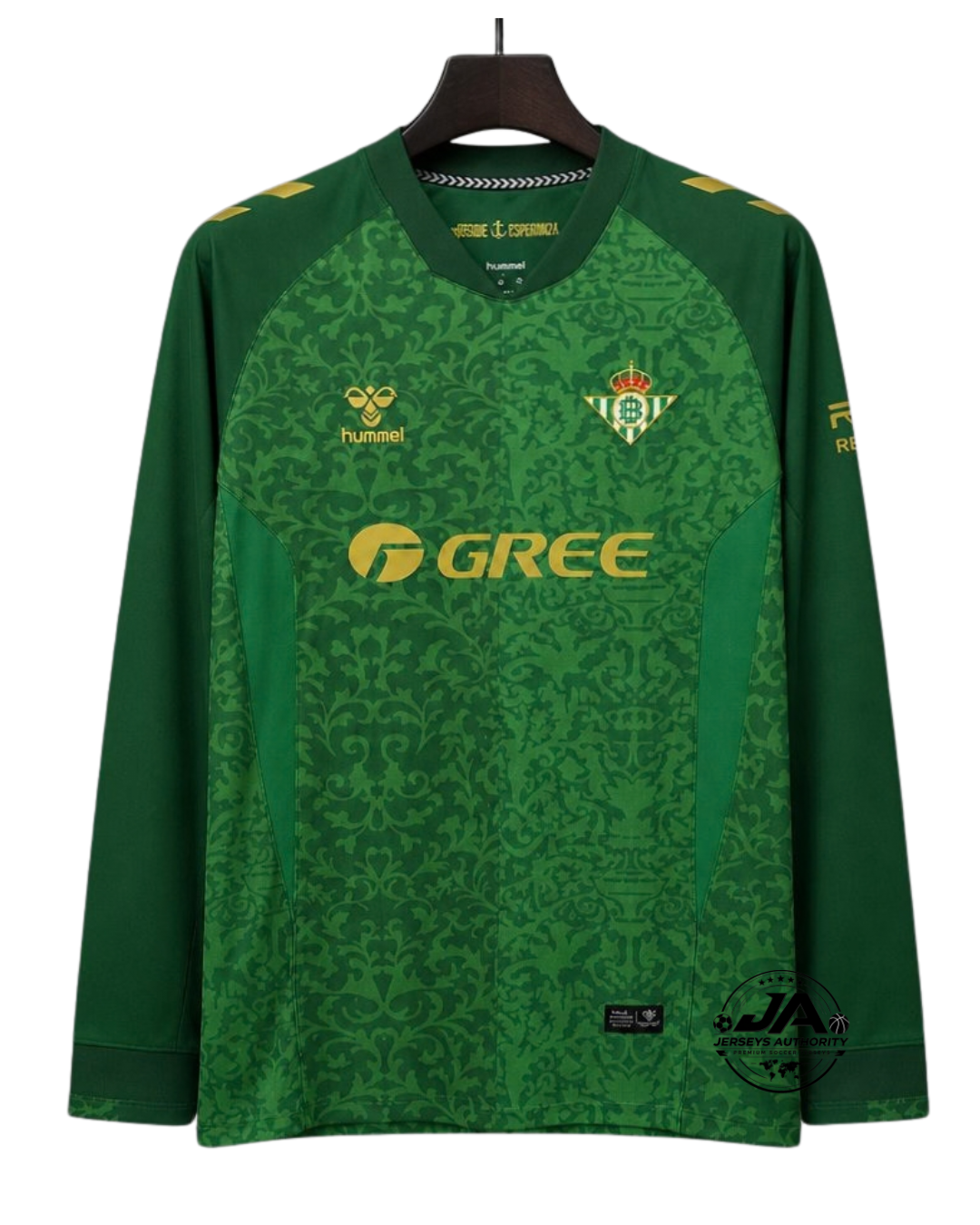 Real Betis 26/27 Away Green Long Sleeve Jersey - Fan Version