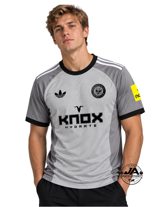 Camiseta Newcastle United Tercera Gris 26/27 - Versión Fan