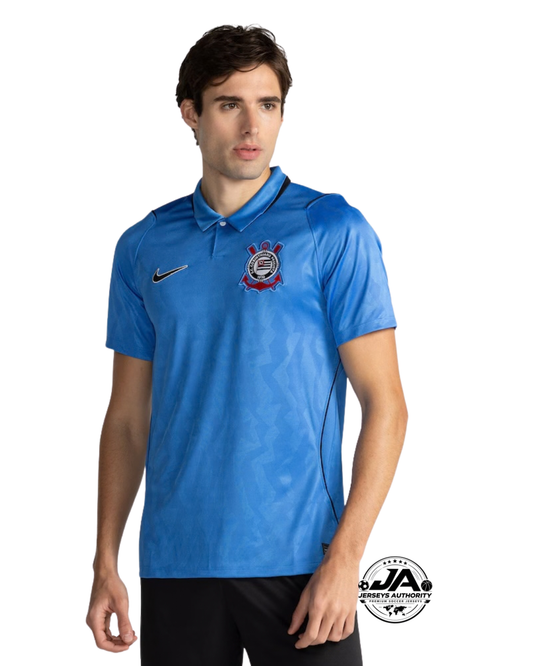 [PRÉ VENDA] 26/27 Corinthians Third Blue Jersey - Fan Version