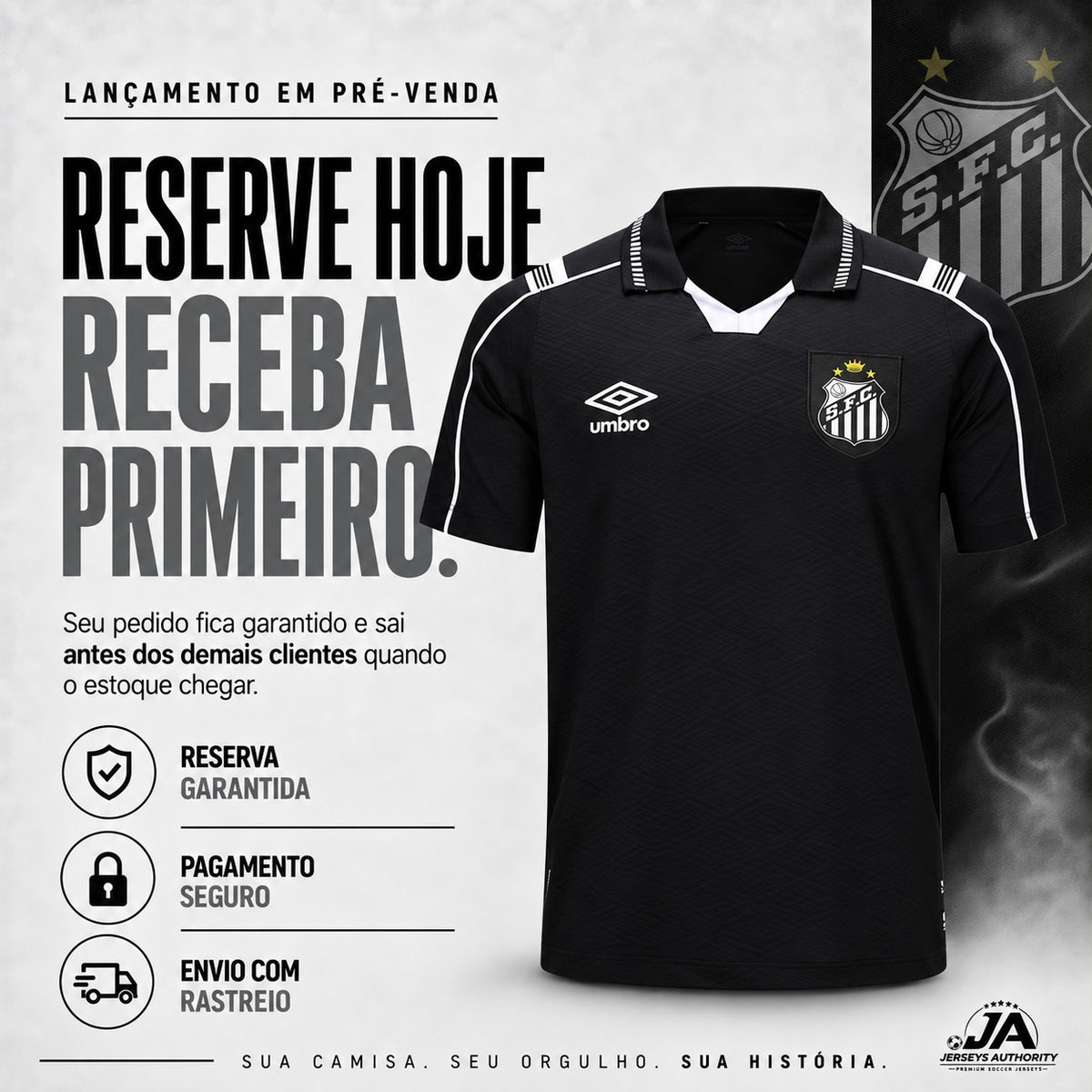 [PRÉ VENDA] Santos 26/27 Third Jersey - Fan Version