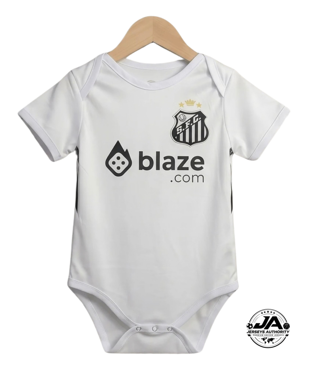 Body Baby Santos White 2026 Torcida Baby