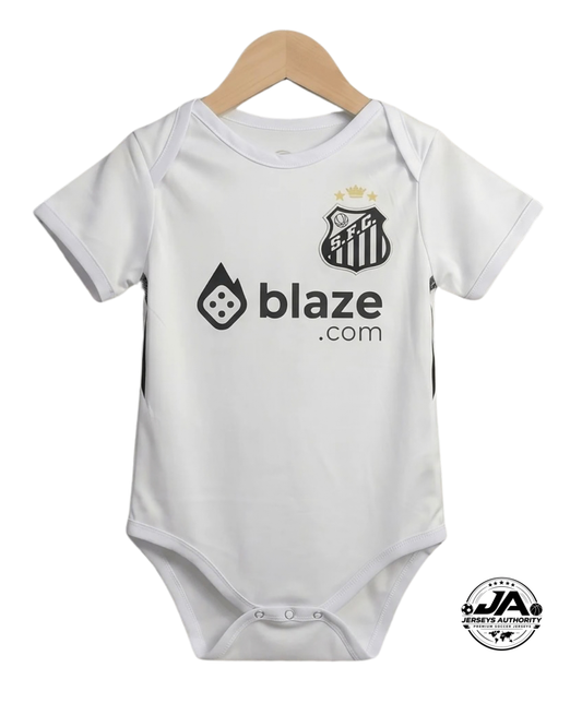 Body Baby Santos White 2026 Torcida Baby
