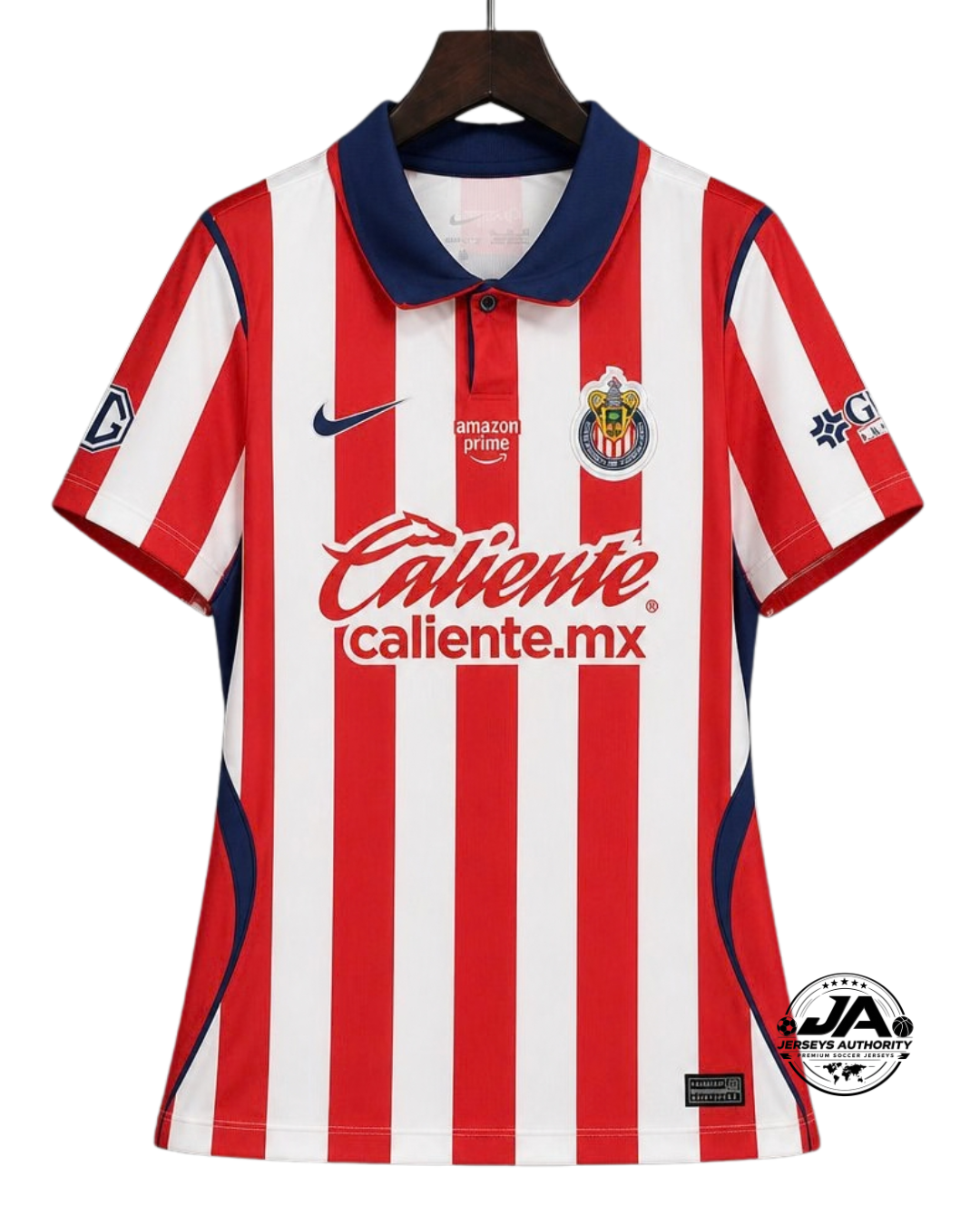 26/27 Women Chivas Home Red White Stripes Jersey