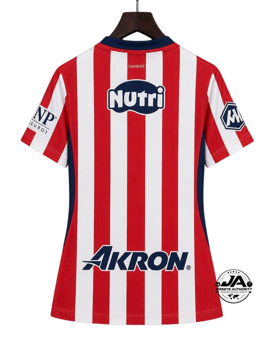 26/27 Women Chivas Home Red White Stripes Jersey