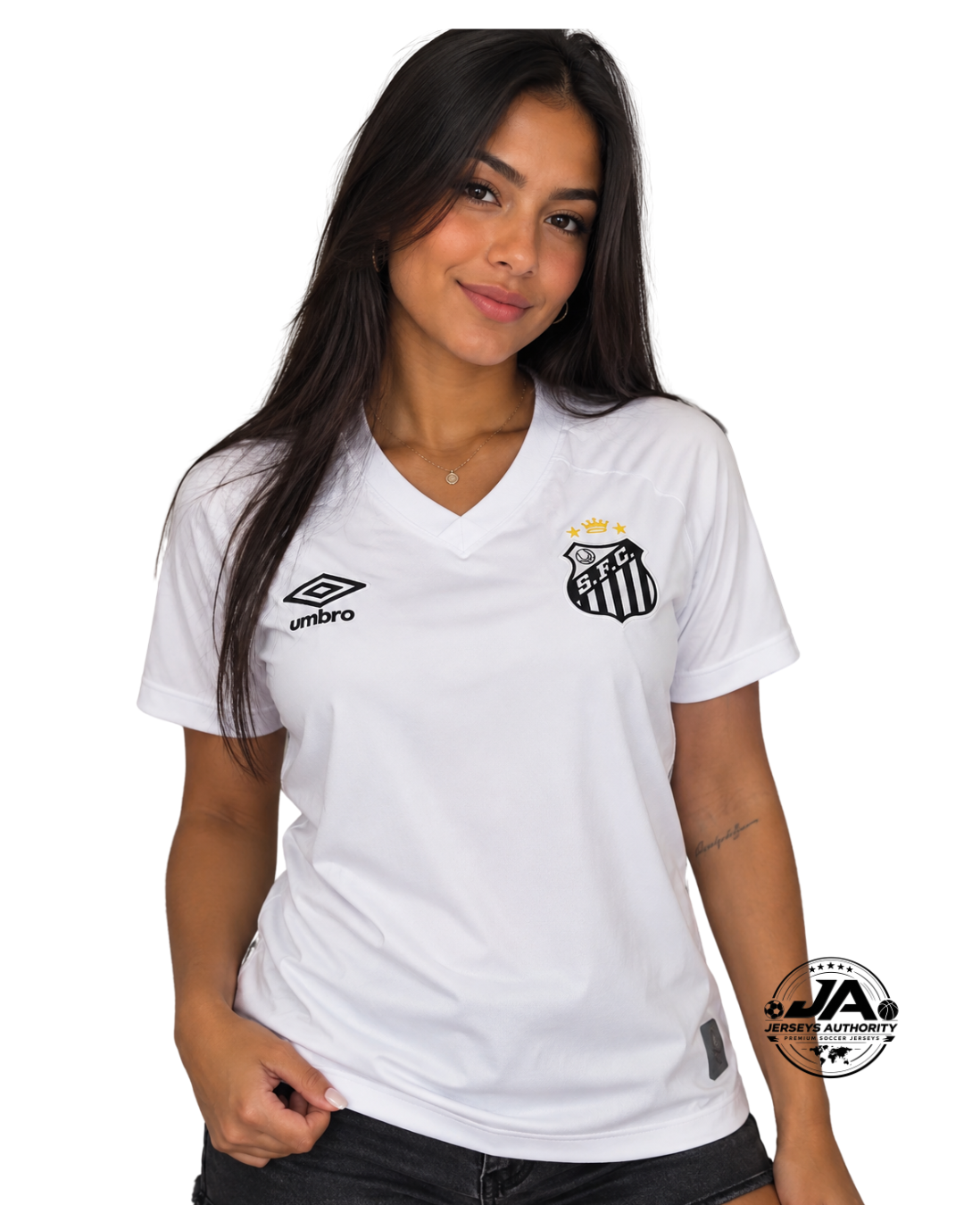 Santos 2026/27 Home Umbro Jersey - Women’s Fan Version