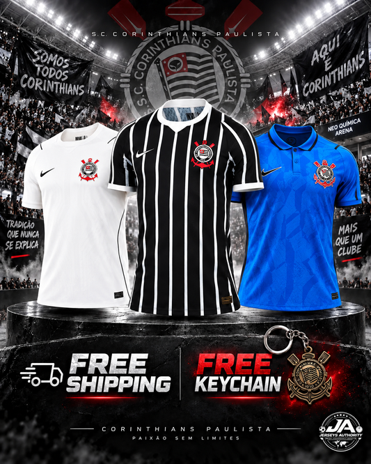 Corinthians Combo 26/27, Home, Away and Third - Fan Version