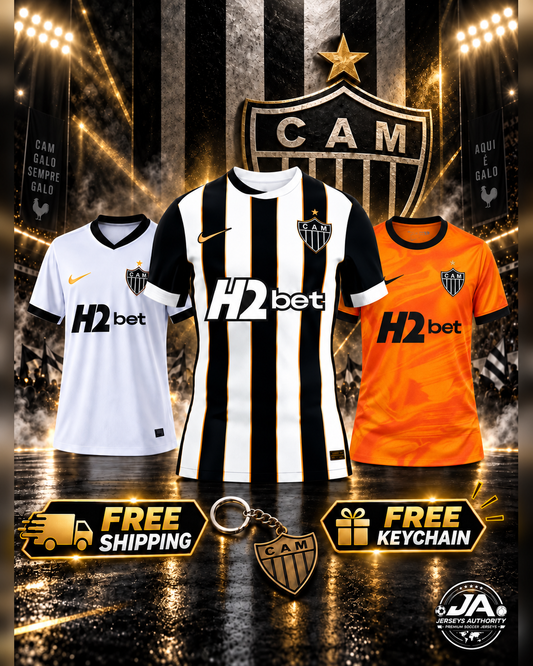 Atletico Mineiro Combo 26/27, Home, Away and Third - Fan Version