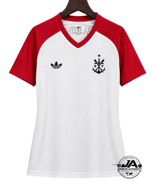 2026 Women’s Flamengo Pre-Match White Jersey