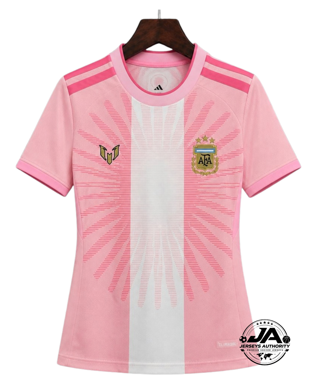 2026 Women Argentina Messi Pink Farewell Commemorative Jersey
