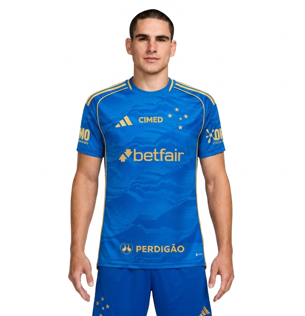 Camisa Cruzeiro 2025/26 Third - Fan Version All Sponsor