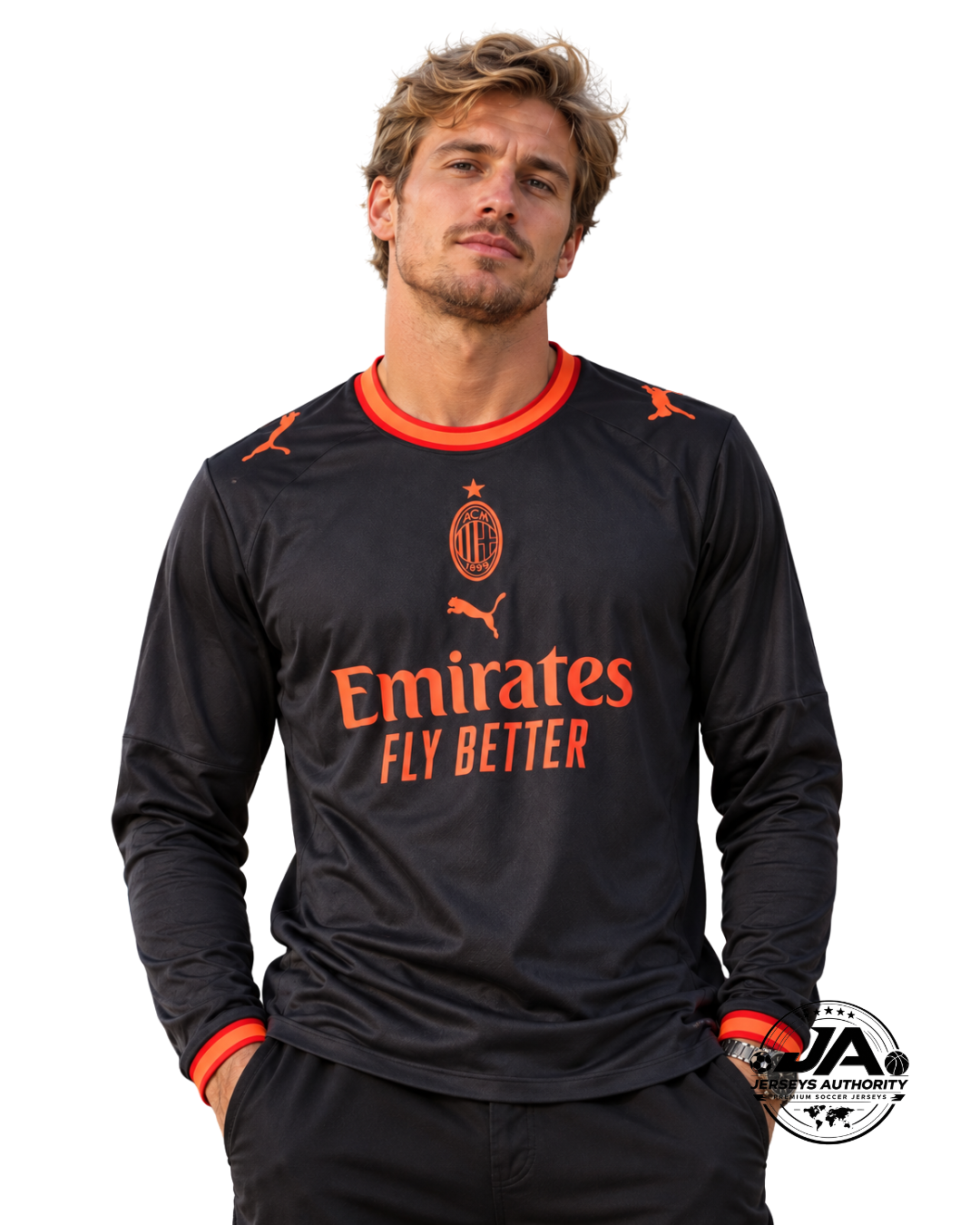 AC Milan 26/27 Third Away Long-Sleeve Jersey - Fan Version