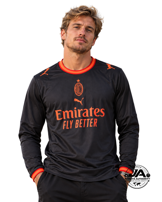 AC Milan 26/27 Third Away Long-Sleeve Jersey - Fan Version