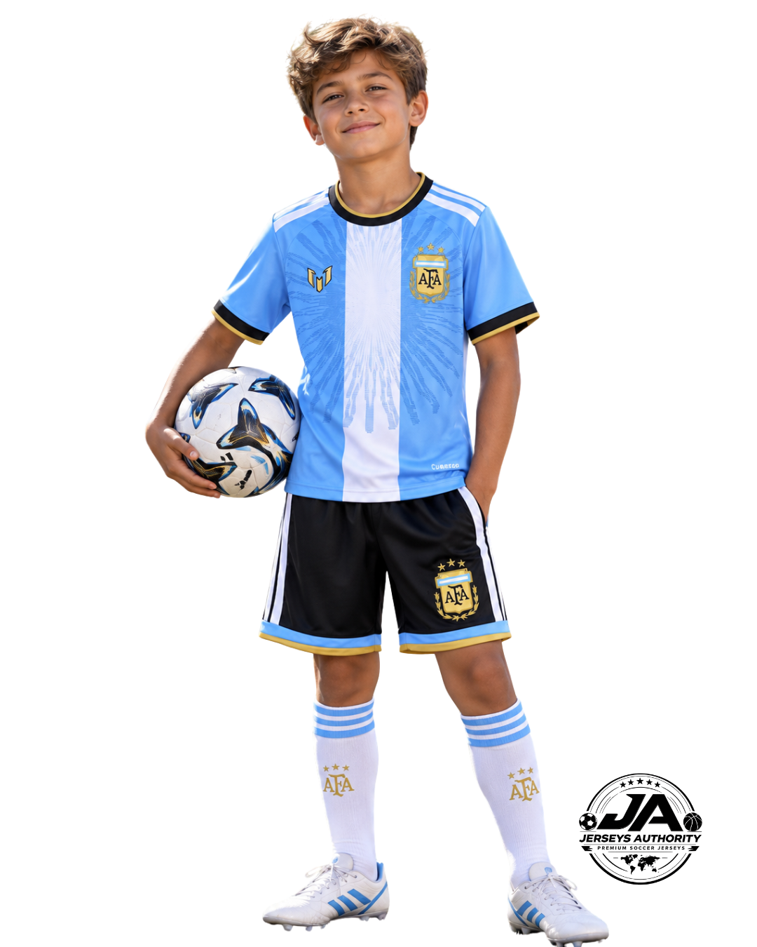 2026 Kids Argentina Messi Farewell Commemorative Jersey