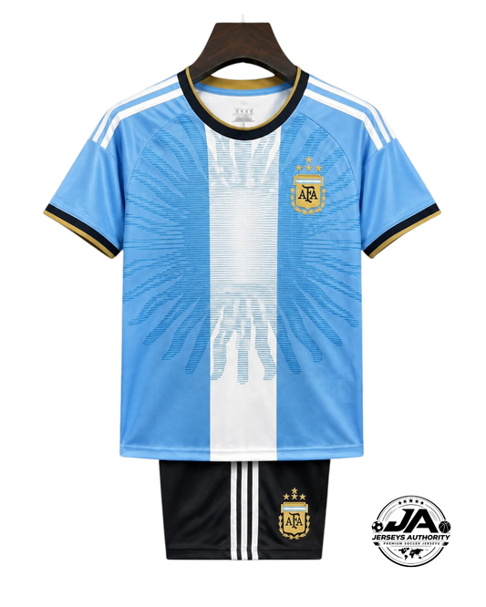 2026 Kids Argentina Messi Farewell Commemorative Jersey