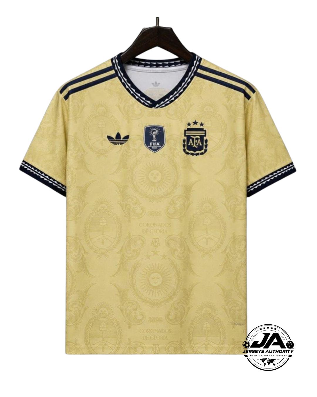 2026 Argentina Commemorative Gold Jersey - Fan Version