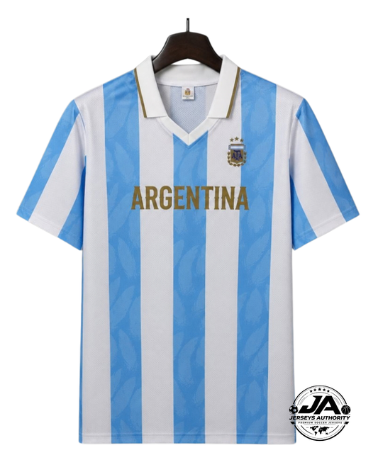 2026 Argentina Striped Number #10 Printed Special Jersey - Fan Version