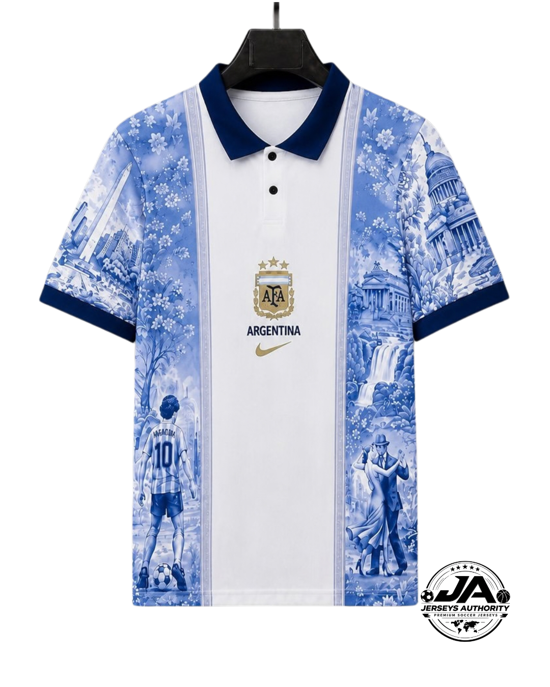 2026 Argentina Special Edition Polo Collar Jersey - Fan Version