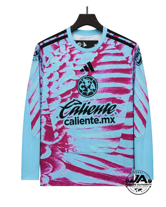 26/27 Club America Goalkeeper 1 Long Sleeve Jersey - Fan Version
