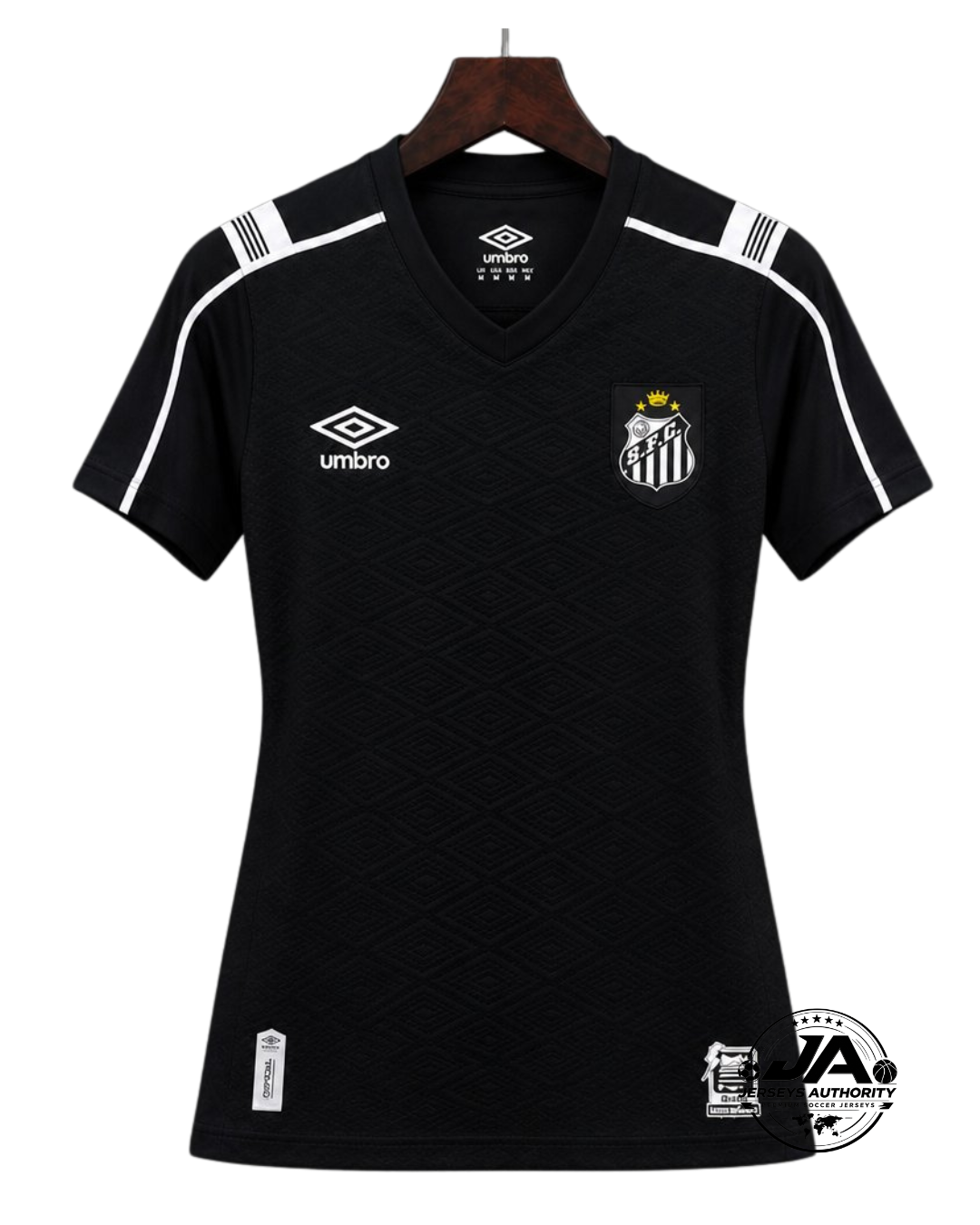2026 Women Santos Third Black Jersey