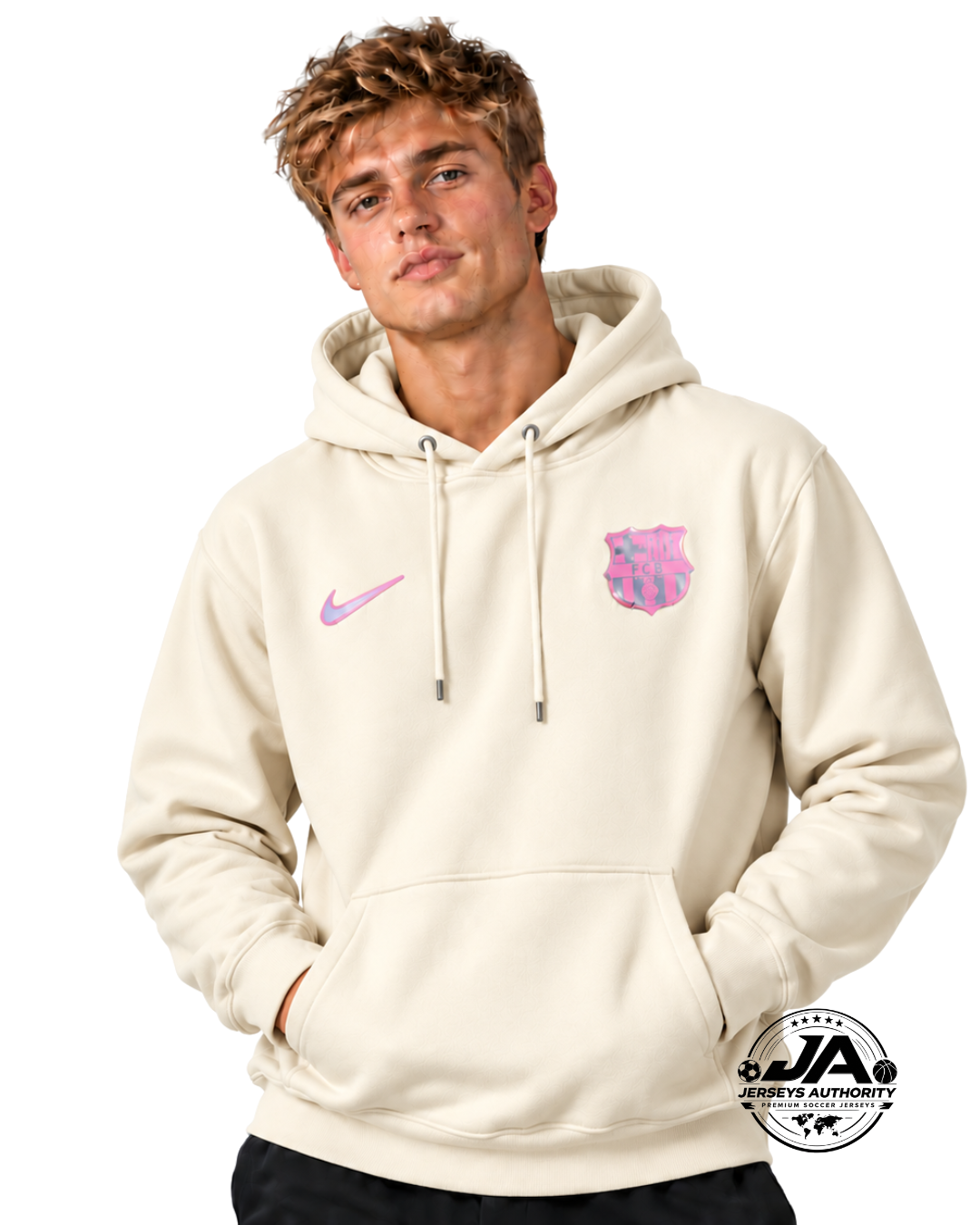 Barcelona 26/27 Full Sponsor Hoodie