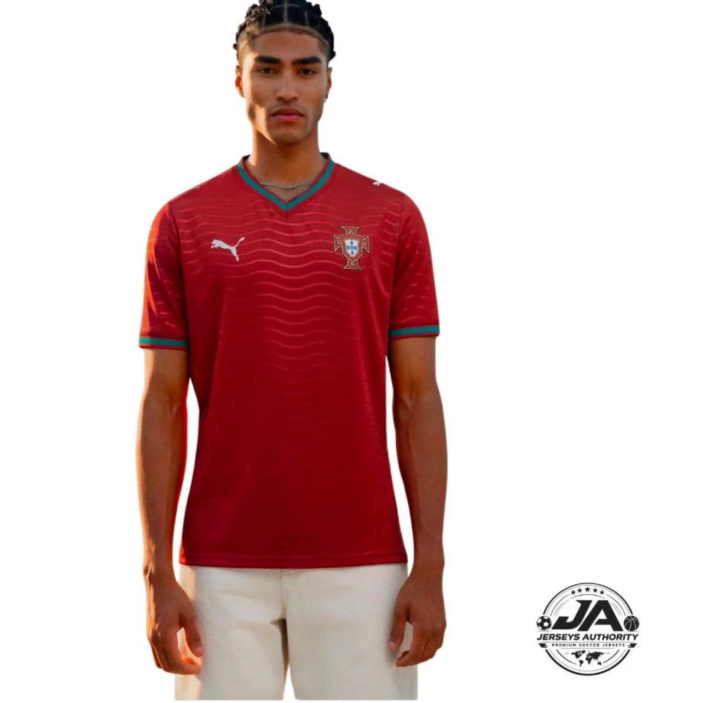 Camiseta de Portugal para el Mundial de 2026 - Versión Jugador - Corte Ajustado