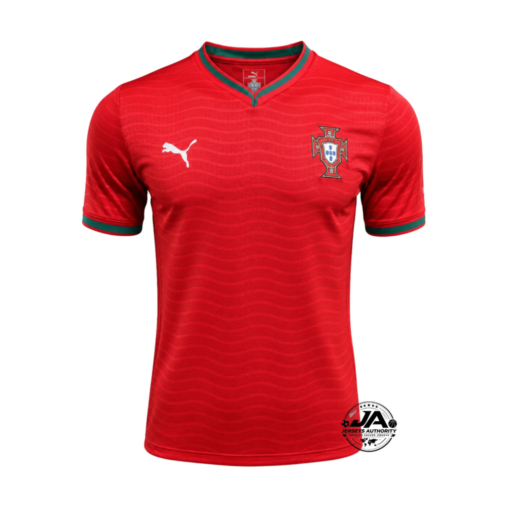 Camiseta de Portugal Copa Mundial 2026 - Versión Aficionado