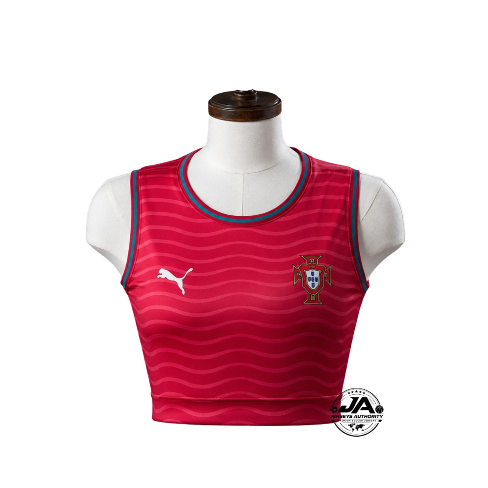 Portugal 2026 Home Women's Vest Cropped