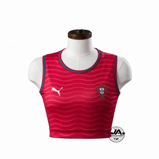 Portugal 2026 Home Women's Vest Cropped