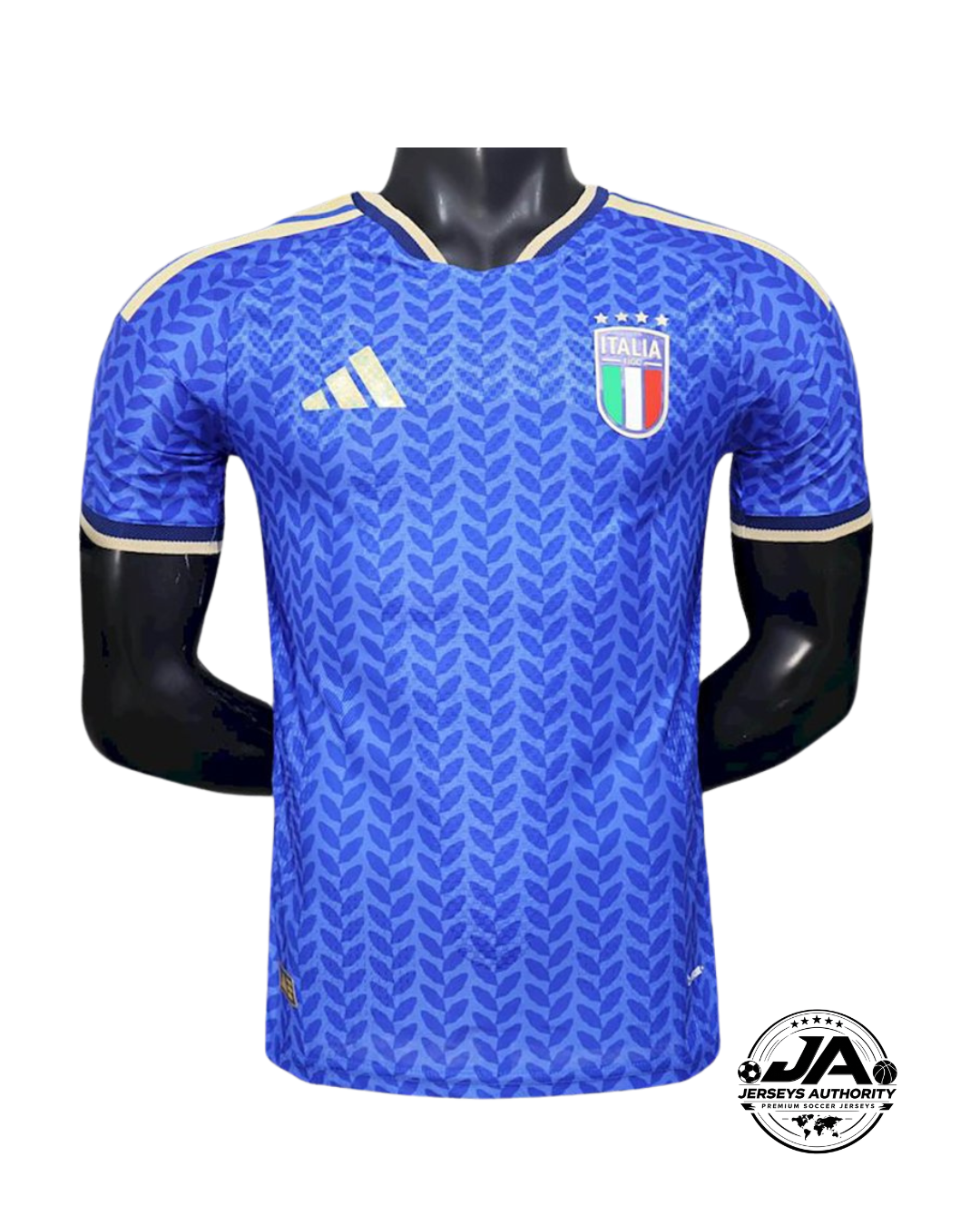 Italy Home Authentic Player Jersey Shirt 2026 World Cup - Slim Fit