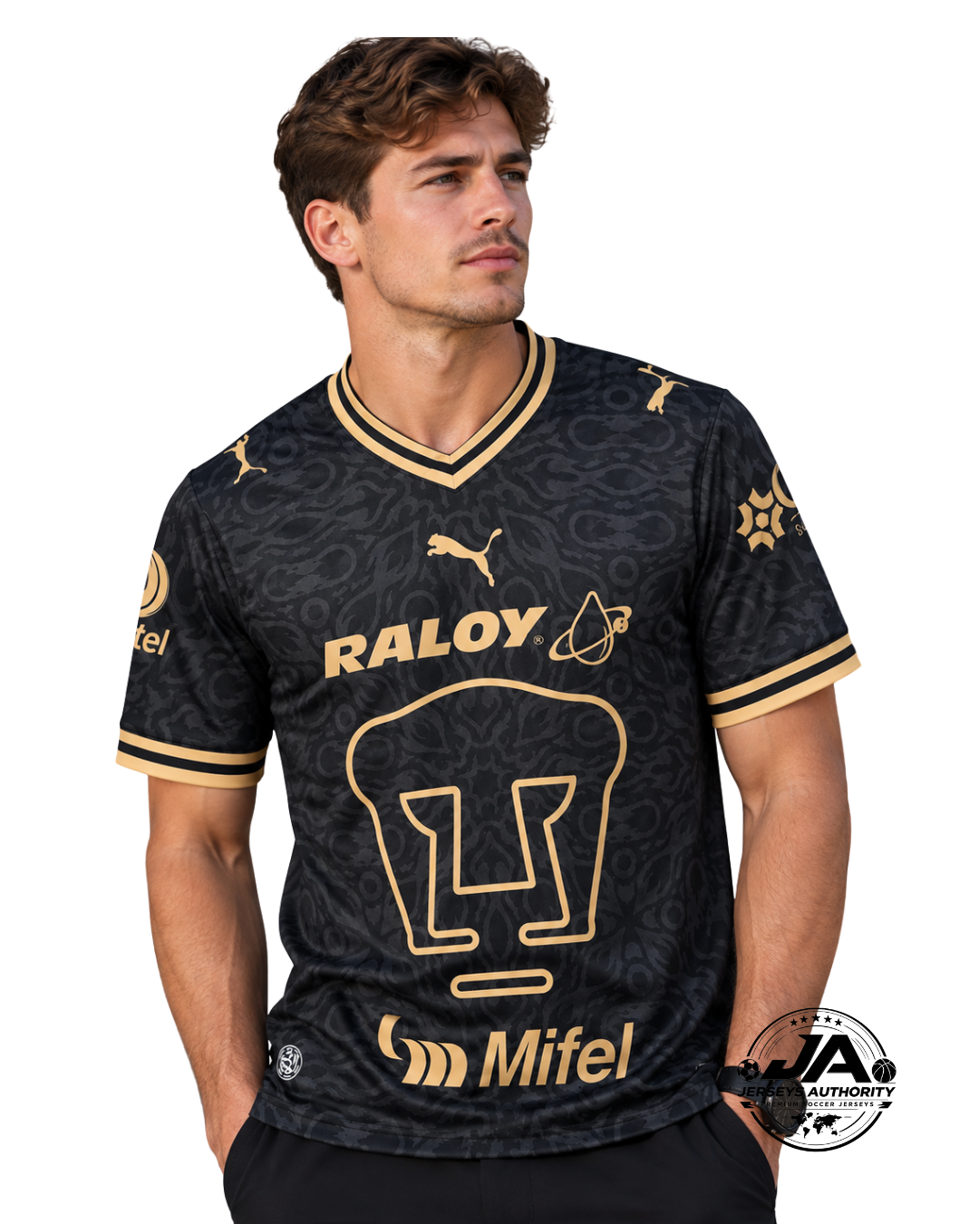 26/27 Pumas UANL Third Black Jersey