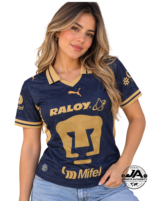 26/27 Women Pumas Home Navy Blue Jersey