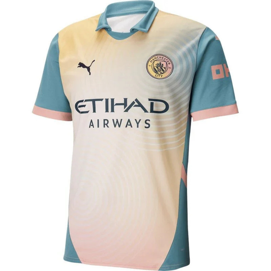 Camiseta Manchester City 24/25 IV Cuarta Definitely City - Versión Fanático