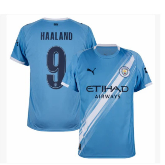 Manchester City Local Haaland 9 Fan Jersey 2025/26