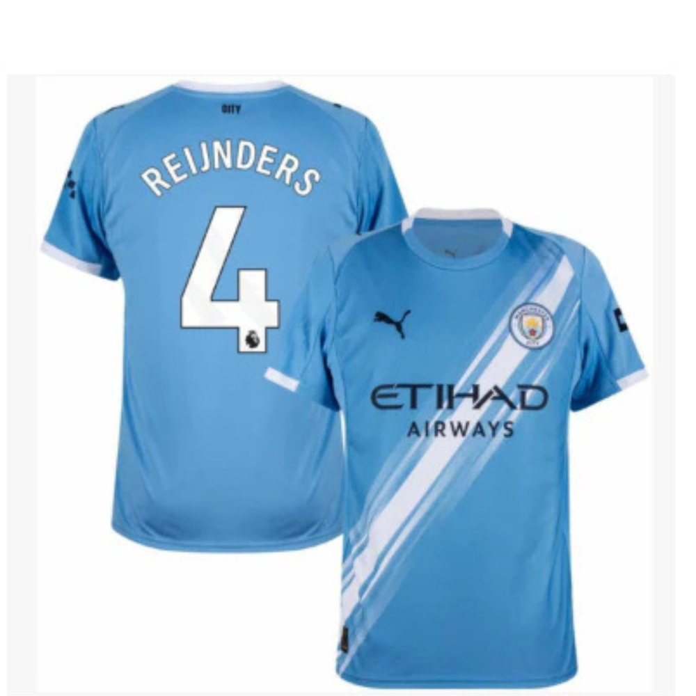 Manchester City Home Reijnders 4 Fan Jersey 2025/26
