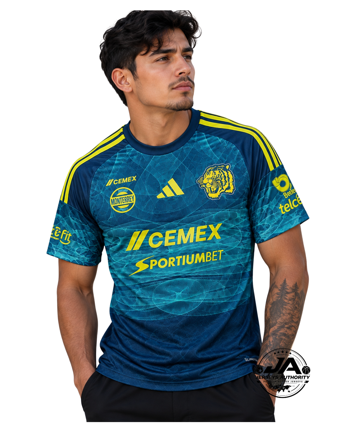 26/27 Tigres UANL Third Teal Jersey - Fan Version